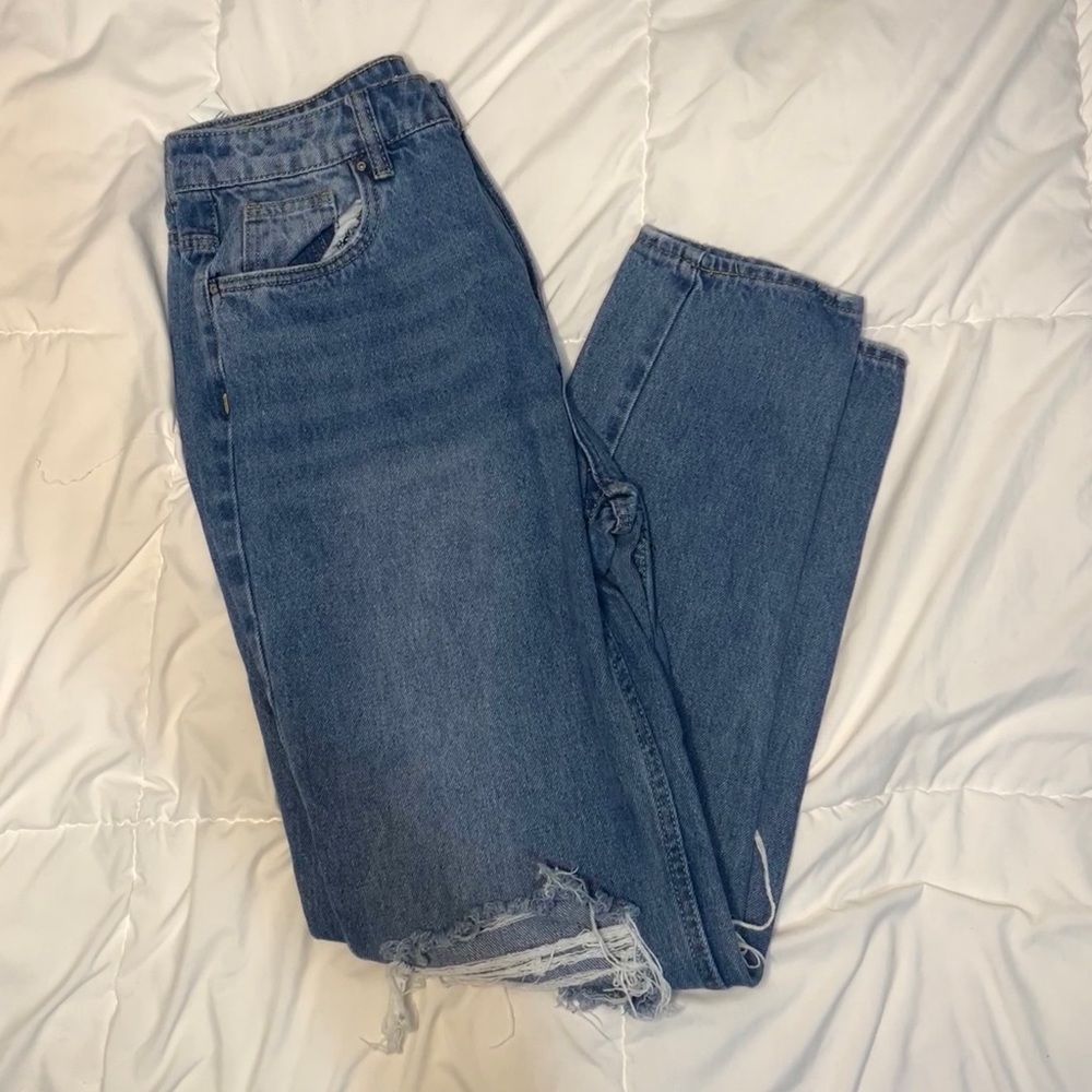 Ripped Mom Jeans